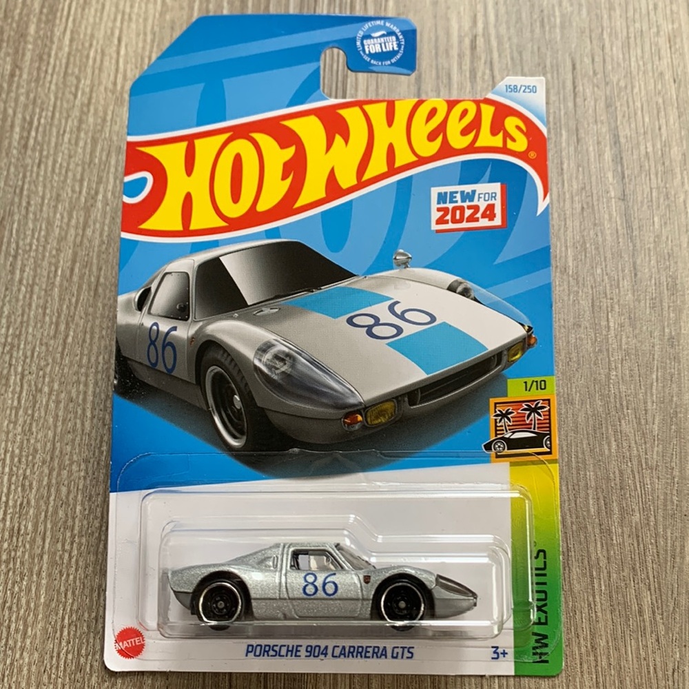 Hot Wheels Porsche 904 Carrera GTS HW Exotics Car Hotwheels New Casting 2024